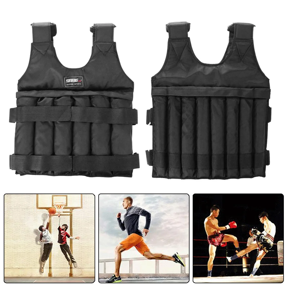 20/50kg Loading Weighted Vest Adjustable Exercise Training Fitness Jacket Fitness Waistcoat Fast Dry Running Training Equipment
20/50kg Loading Weighted Vest Adjustable Exercise Training Fitness Jacket Fitness Waistcoat Fast Dry Running Training Equipment