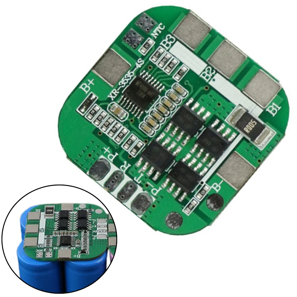 BMS 4S 8A 3,7 V 14,8 V 18 650 Защитная плата для зарядки литий-ионной, литиевой батареи балансировочный эквалайзер для дрели двигателя электроинструме...
BMS 4S 8A 3,7 V 14,8 V 18 650 Защитная плата для зарядки литий-ионной, литиевой батареи балансировочный эквалайзер для дрели двигателя электроинструме...