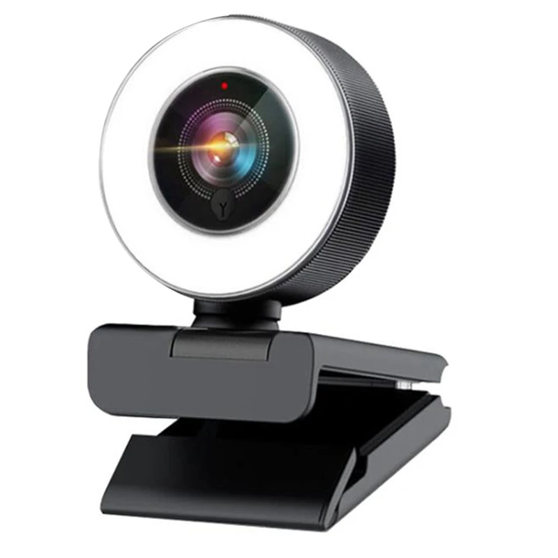 MOOL Streaming Webcam 1080P With Ring Light - HD Web Camera With Digital Zoom Autofocus For Computer PC Laptop Mac
MOOL Streaming Webcam 1080P With Ring Light - HD Web Camera With Digital Zoom Autofocus For Computer PC Laptop Mac