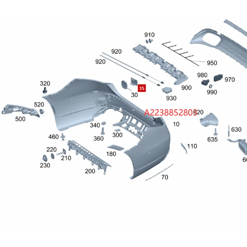me rc ed es be nz w223 961 S 450 4-MA TI CD Ring cover Trailer ring Fixed bracket base
me rc ed es be nz w223 961 S 450 4-MA TI CD Ring cover Trailer ring Fixed bracket base