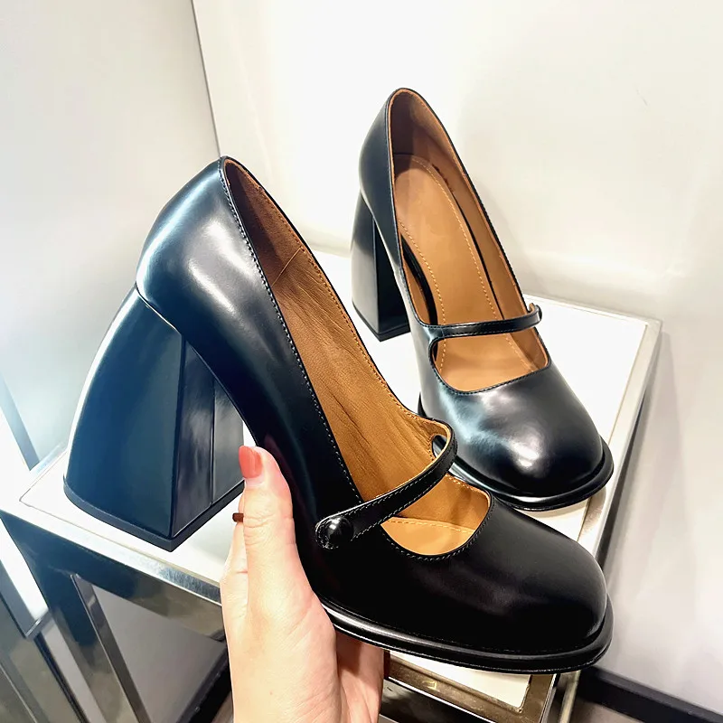 Women Pumps Hoof Heels Mary Janes High Heeled New Brand Luxury Party Shoes Black Pink Shoes for Women Platform Heels Shoes
Women Pumps Hoof Heels Mary Janes High Heeled New Brand Luxury Party Shoes Black Pink Shoes for Women Platform Heels Shoes