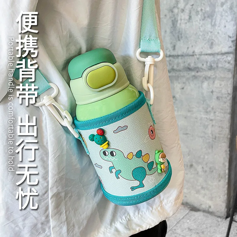 Kids Thermos Drinking Water Bottle Cartoon 316 Stainless Steel Kawaii Children's Gifts Portable Juice Milk Mug with Strap Straw
Kids Thermos Drinking Water Bottle Cartoon 316 Stainless Steel Kawaii Children's Gifts Portable Juice Milk Mug with Strap Straw