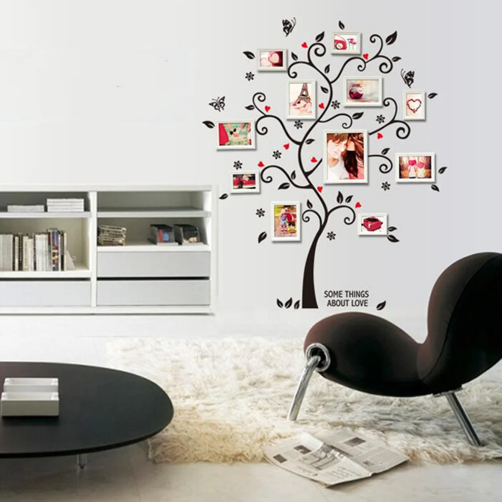 1PC Peel and DIY Removable Creative Photo Frame Tree Wall Sticker Wall Decals Wallpaper Wall Decor
1PC Peel and DIY Removable Creative Photo Frame Tree Wall Sticker Wall Decals Wallpaper Wall Decor