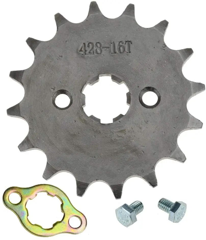 Передняя Звездочка двигателя 428 16T 17 мм для 50cc 70cc 110cc 125cc 140cc 160cc TaoTao Roketa Coolster Sunl Lifan ATV Quad
Передняя Звездочка двигателя 428 16T 17 мм для 50cc 70cc 110cc 125cc 140cc 160cc TaoTao Roketa Coolster Sunl Lifan ATV Quad