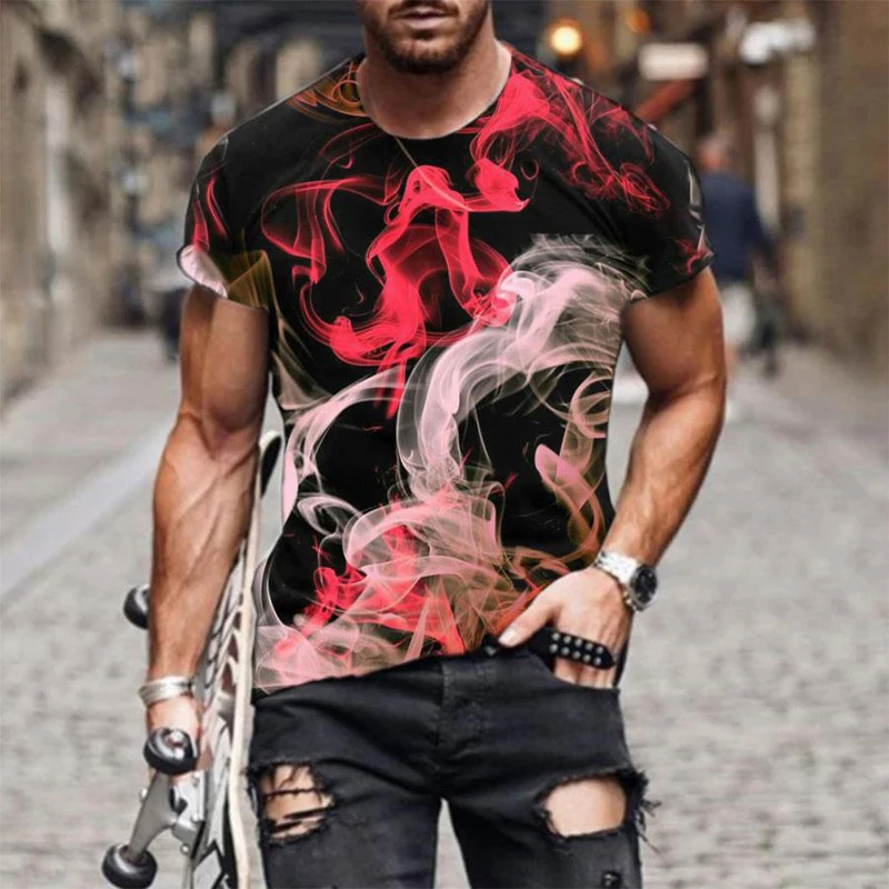 Men 3D Print Harajuku Men's Clothing Oversized T-Shirt Fashion Clothes Tee Topsround Neck Short-sleeved shirt Sleeve Shirts
Men 3D Print Harajuku Men's Clothing Oversized T-Shirt Fashion Clothes Tee Topsround Neck Short-sleeved shirt Sleeve Shirts