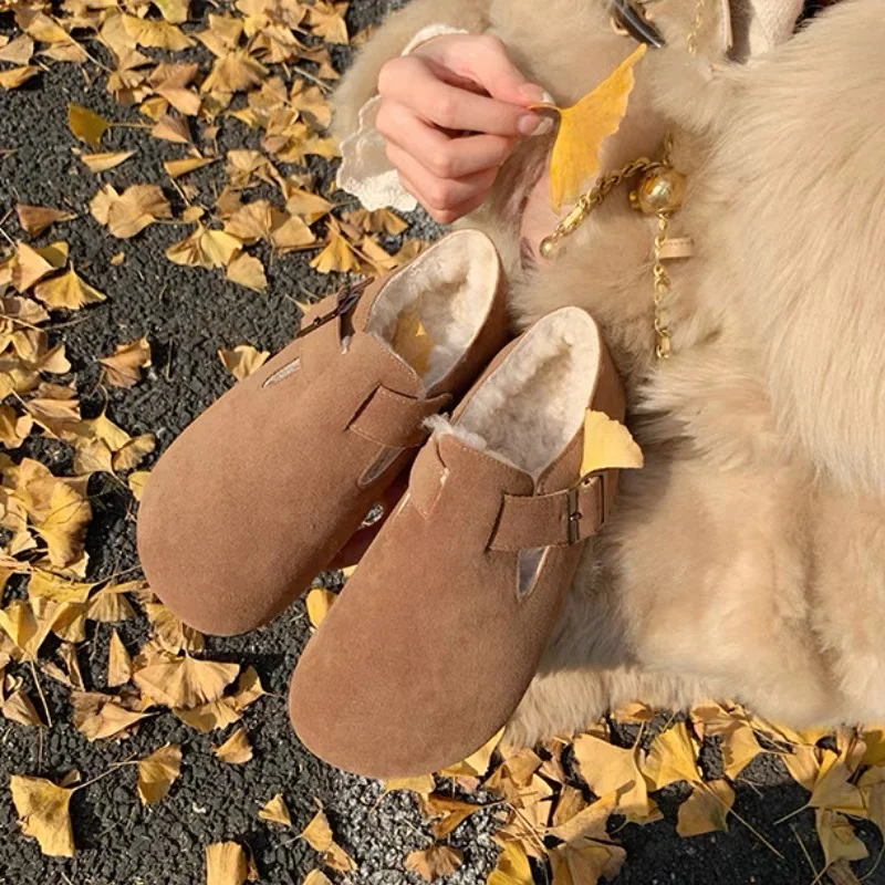 Shoes for Women 2022 Suede Women's Cotton Shoes Plush Warm Snow Shoes Light and Comfortable Casual Women's Flat Shoes
Shoes for Women 2022 Suede Women's Cotton Shoes Plush Warm Snow Shoes Light and Comfortable Casual Women's Flat Shoes