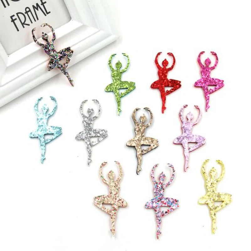 30pcs/lot New Spring Glitter Patches Shiny Ballet Girl Appliques Accessories DIY Handmade Sequins Children's Hair Materia
30pcs/lot New Spring Glitter Patches Shiny Ballet Girl Appliques Accessories DIY Handmade Sequins Children's Hair Materia