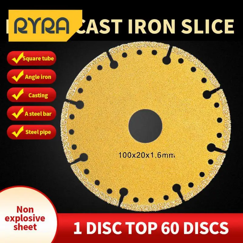 Cutting Blade Diamond High Temperature Sharp Fast Ctting Wear-resistant Tools Saw Blade Durable Wheel Blade Angle Grinder Sheet
Cutting Blade Diamond High Temperature Sharp Fast Ctting Wear-resistant Tools Saw Blade Durable Wheel Blade Angle Grinder Sheet