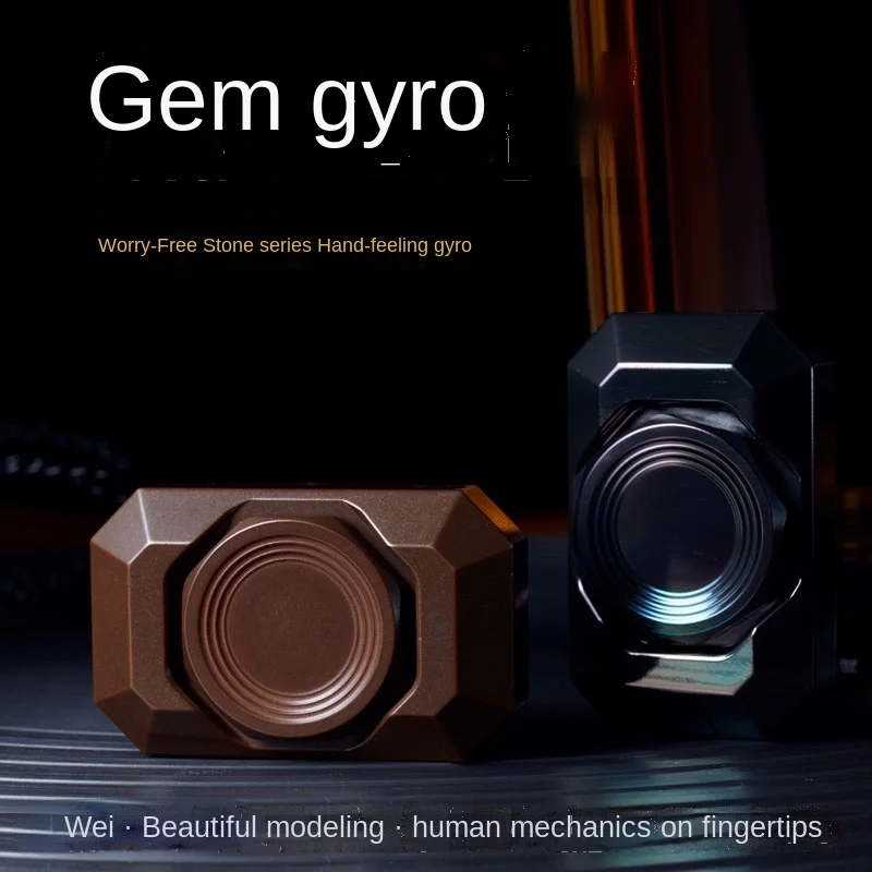 Original EDC Two-Page Fingertip Gyro Gem Refined Surface Adult Stress Relief Toys
Original EDC Two-Page Fingertip Gyro Gem Refined Surface Adult Stress Relief Toys