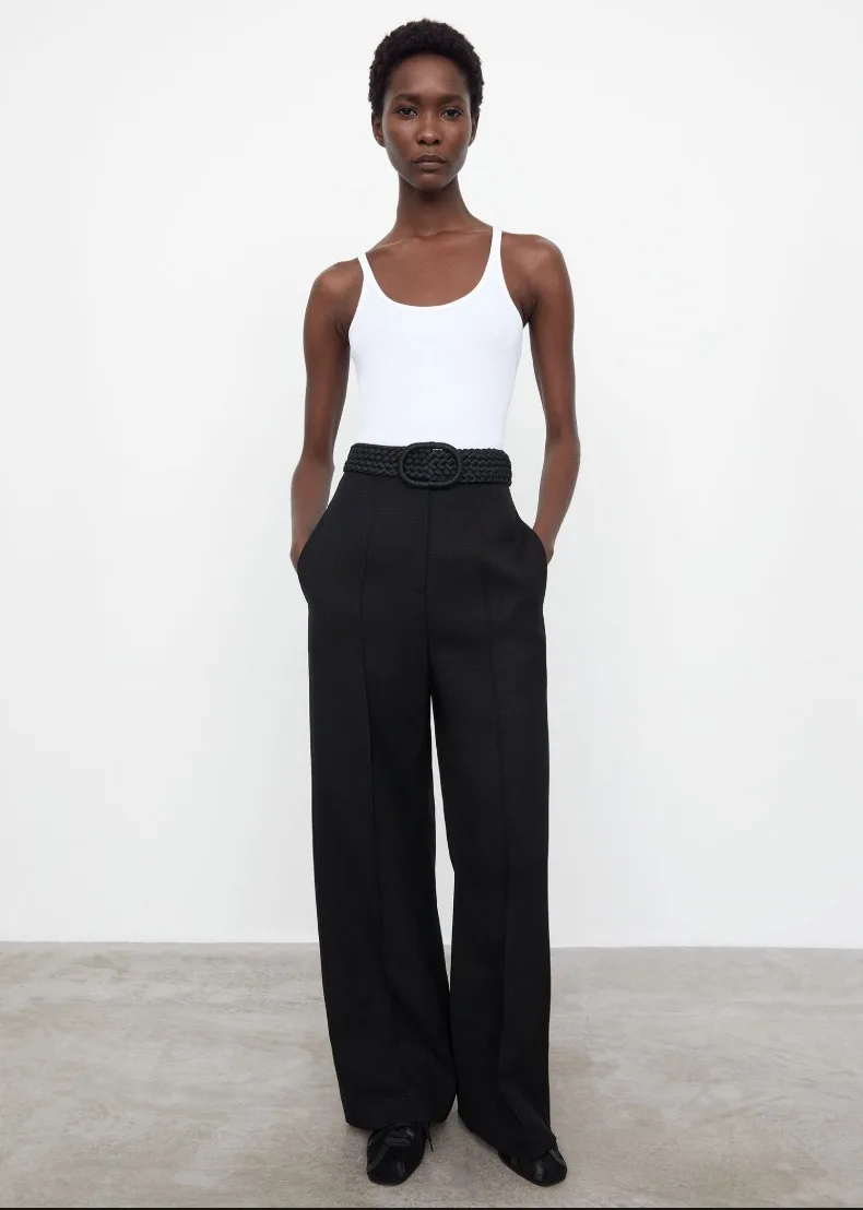 Women's Tank Top Asymmetrical Elastic Solid Color Slim Sleeveless Simple Vest Casual Summer 2023 New
Women's Tank Top Asymmetrical Elastic Solid Color Slim Sleeveless Simple Vest Casual Summer 2023 New