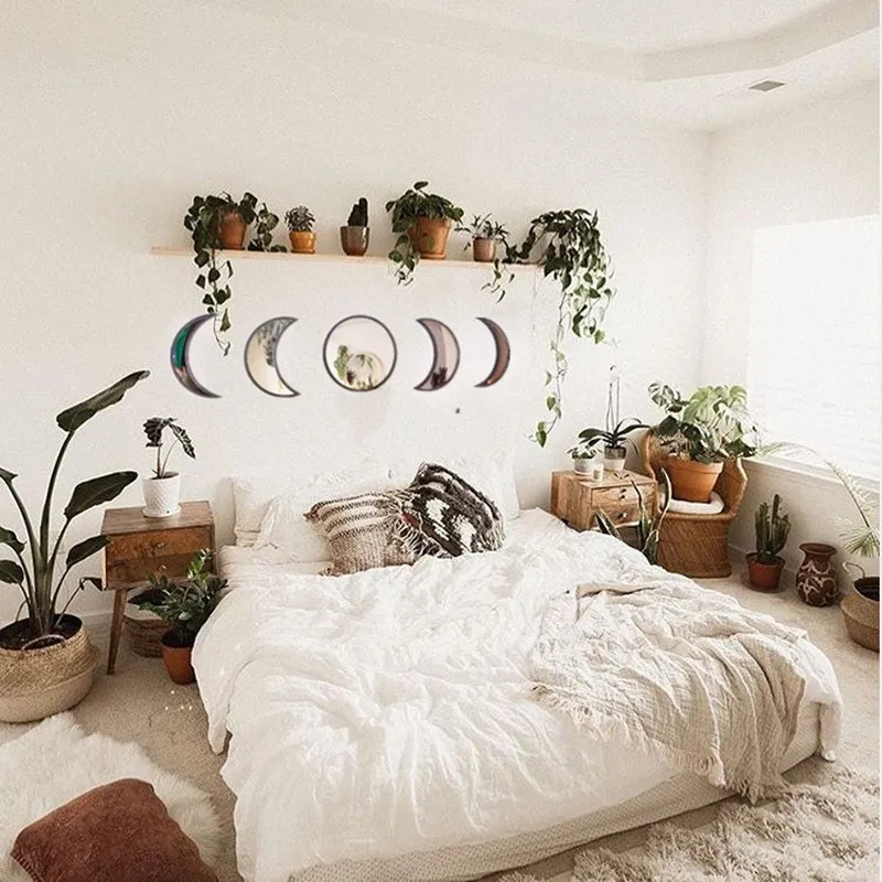 Nordic Natural Decor Acrylic Moonphase Mirrors Interior Design Wooden Moon Phase Seasons Bohemian Wall Decoration Gifts For Room
Nordic Natural Decor Acrylic Moonphase Mirrors Interior Design Wooden Moon Phase Seasons Bohemian Wall Decoration Gifts For Room
