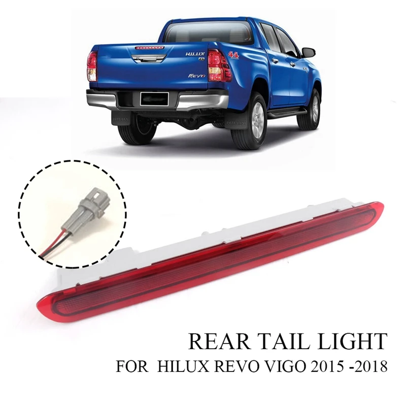 Динамический третий 3-й стоп-сигнал, задний стоп-сигнал для Toyota Hilux Revo Vigo 2015 2016 2017 2018, красный корпус
Динамический третий 3-й стоп-сигнал, задний стоп-сигнал для Toyota Hilux Revo Vigo 2015 2016 2017 2018, красный корпус