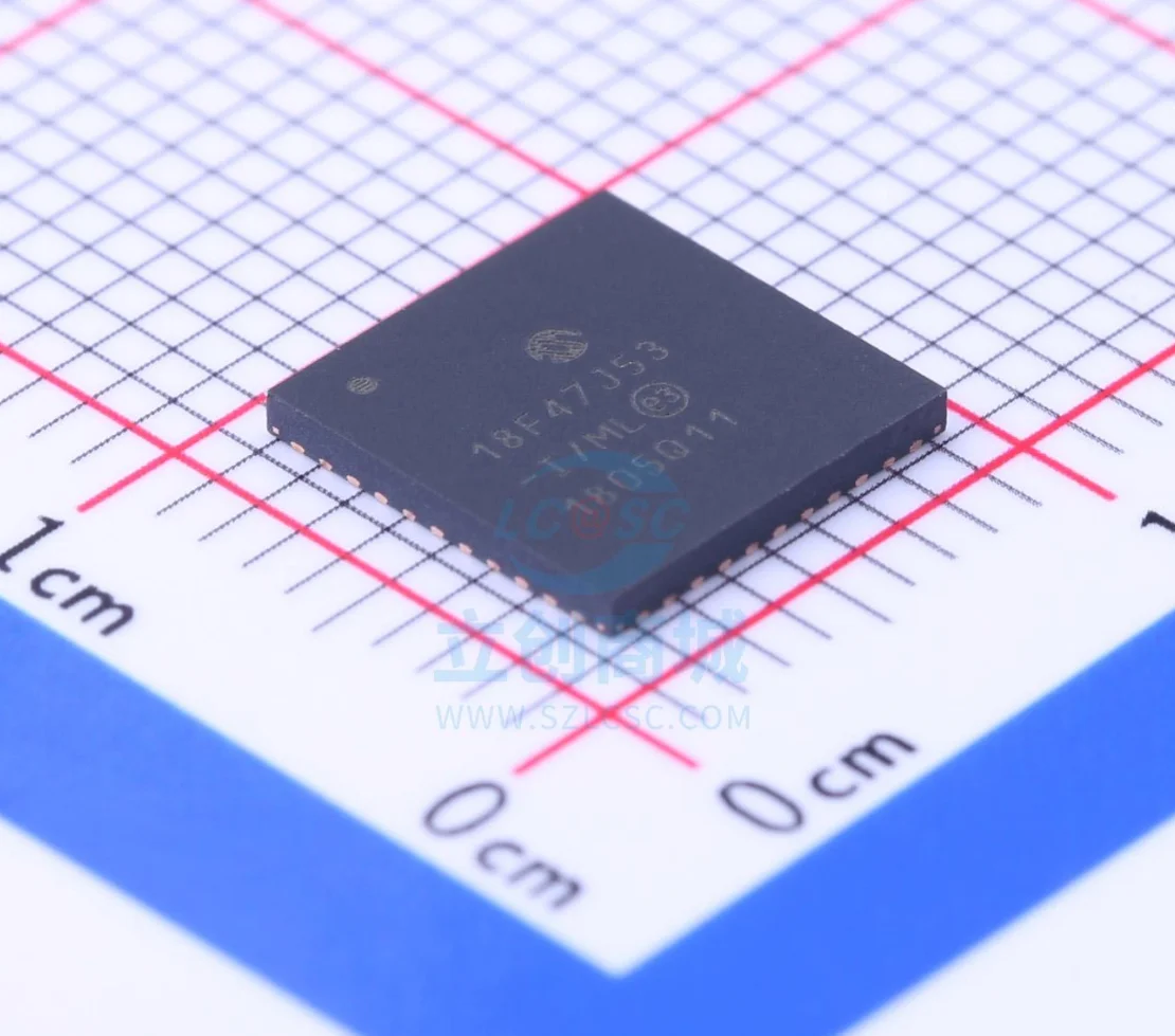 100% New Original PIC18F47J53-I/ML Package QFN-44 New Original Genuine Microcontroller (MCU/MPU/SOC) IC Chi
100% New Original PIC18F47J53-I/ML Package QFN-44 New Original Genuine Microcontroller (MCU/MPU/SOC) IC Chi