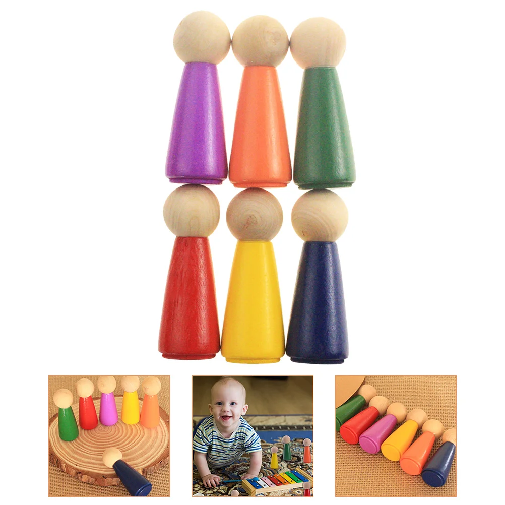 Peg Wooden Wood People Diy Unfinished Figures Bodies Figurine Mini Rainbow Colorful Puppets Unpainted Nutcracker Ornament
Peg Wooden Wood People Diy Unfinished Figures Bodies Figurine Mini Rainbow Colorful Puppets Unpainted Nutcracker Ornament