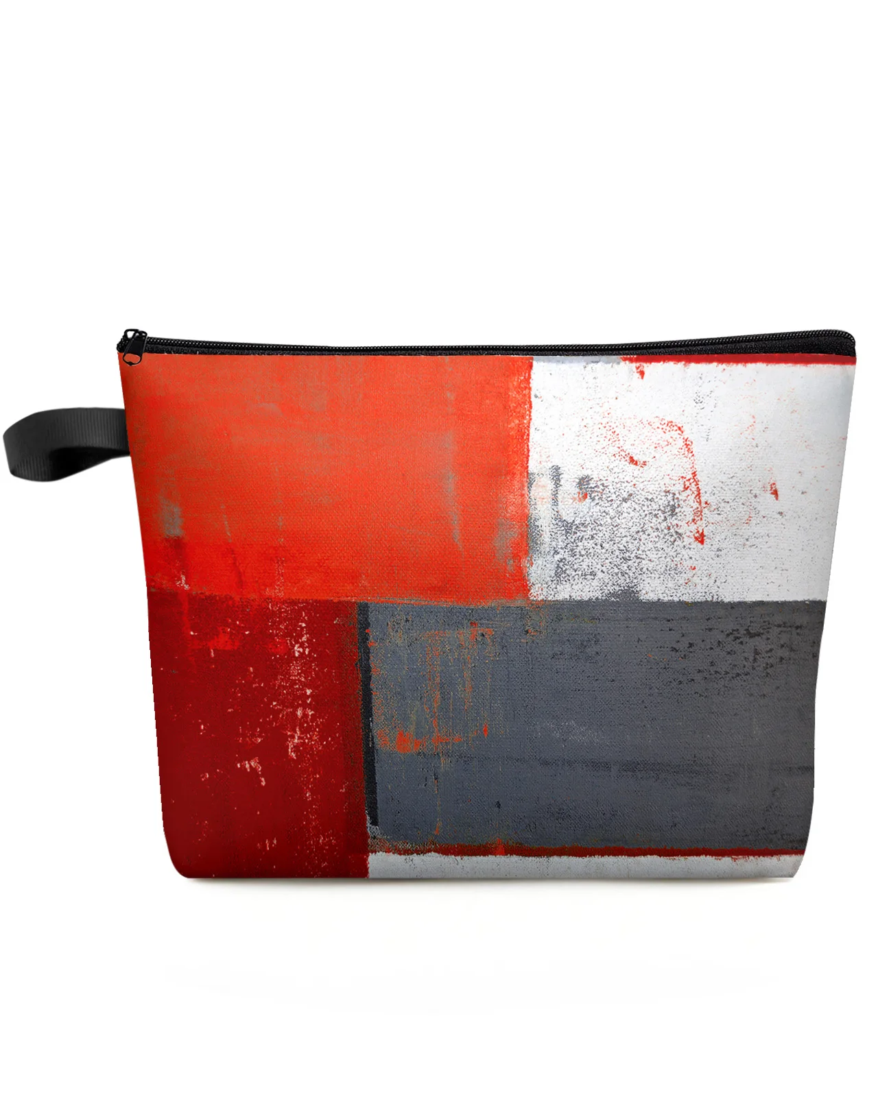 Oil Painting Style Abstract Geometric Red Custom Travel Cosmetic Bag Portable Makeup Storage Pouch Women Waterproof Pencil Case
Oil Painting Style Abstract Geometric Red Custom Travel Cosmetic Bag Portable Makeup Storage Pouch Women Waterproof Pencil Case