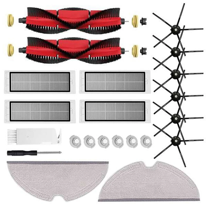 For Xiaomi Roborock S5 S502-00 S502-02 S5 Max S6 S6 Maxv S6 Pure E4 E5 Robot Spare Parts Kit Main Side Brush Hepa Filter Mop
For Xiaomi Roborock S5 S502-00 S502-02 S5 Max S6 S6 Maxv S6 Pure E4 E5 Robot Spare Parts Kit Main Side Brush Hepa Filter Mop