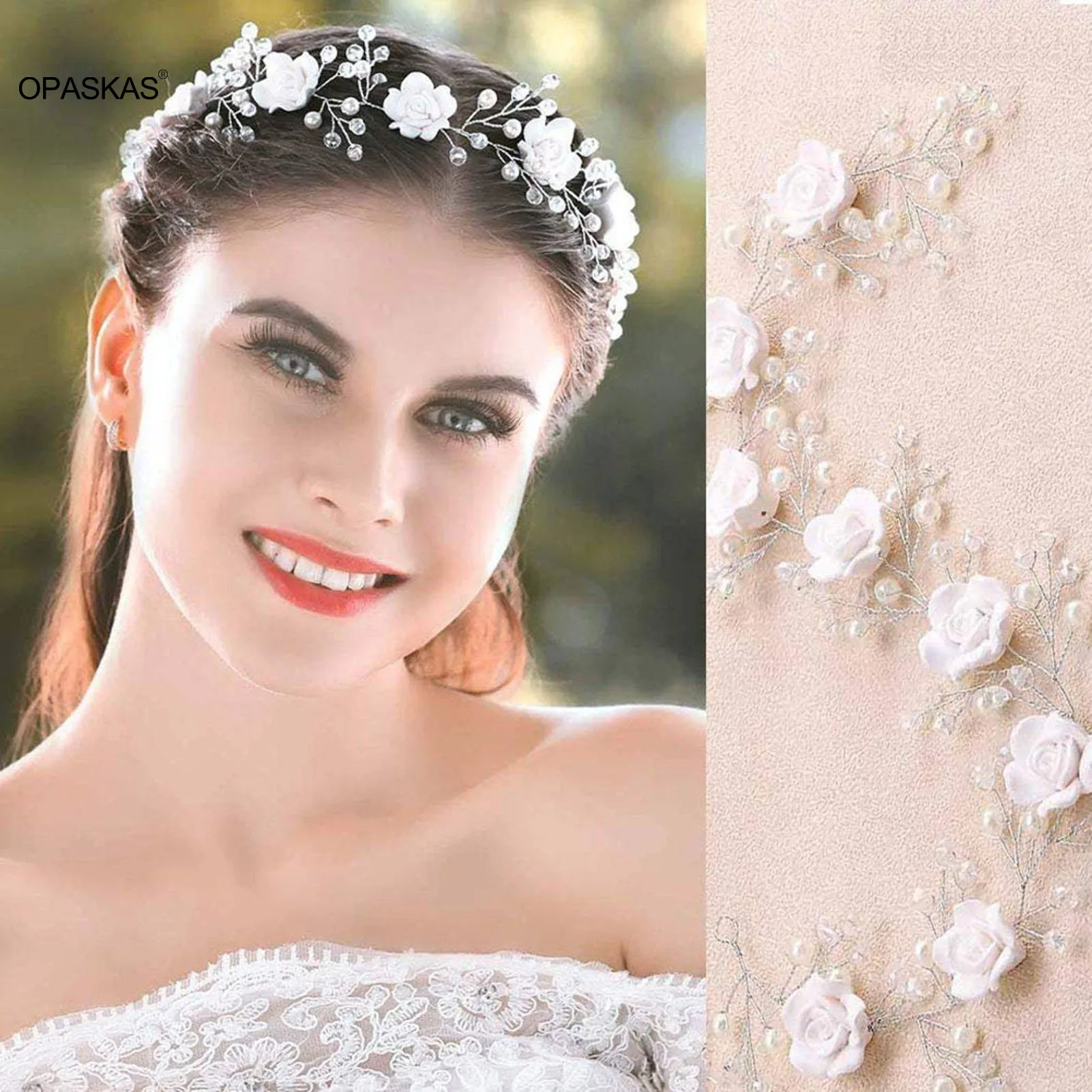 Wedding Headbands Bride Hair Jewelry Flower Pearl White Crystal Hairbands Exquisite Girls Daily Wedding Headpiece Noiva Jewelry
Wedding Headbands Bride Hair Jewelry Flower Pearl White Crystal Hairbands Exquisite Girls Daily Wedding Headpiece Noiva Jewelry