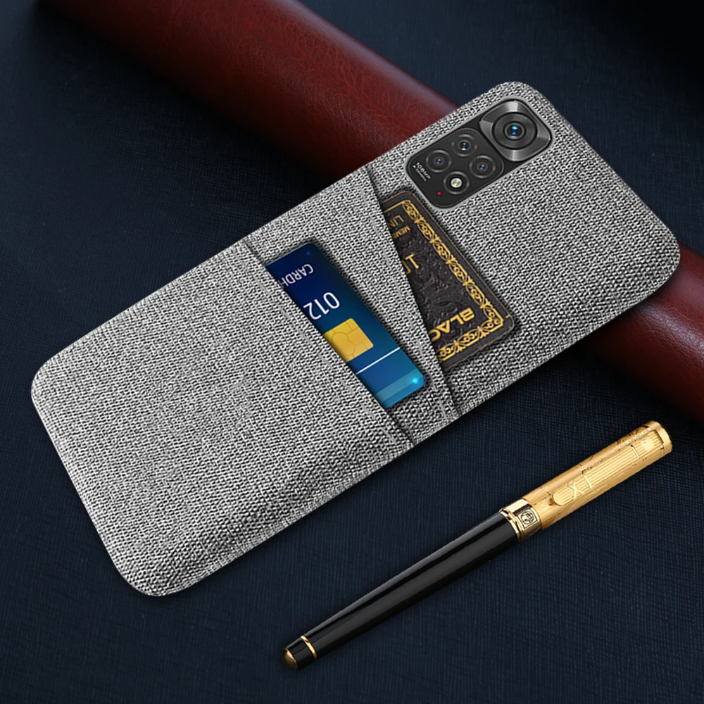 Redmi Note 11 Global Version Case For Xiaomi Redmi Note 11 11Pro 5G 11S Febric Cloth Card Cover for Xiomi Red mi Note11 11pro 4G 
Redmi Note 11 Global Version Case For Xiaomi Redmi Note 11 11Pro 5G 11S Febric Cloth Card Cover for Xiomi Red mi Note11 11pro 4G