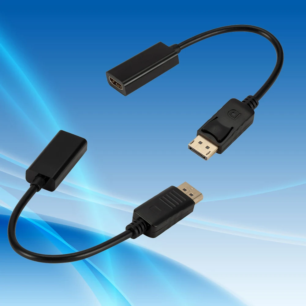 GRWIBEOU DP to HDMI Cable Adpport 4k 1080P HDMI Cable Adapter Converter HDTVapter Male To Female For Laptop PC Display Port Su
GRWIBEOU DP to HDMI Cable Adpport 4k 1080P HDMI Cable Adapter Converter HDTVapter Male To Female For Laptop PC Display Port Su