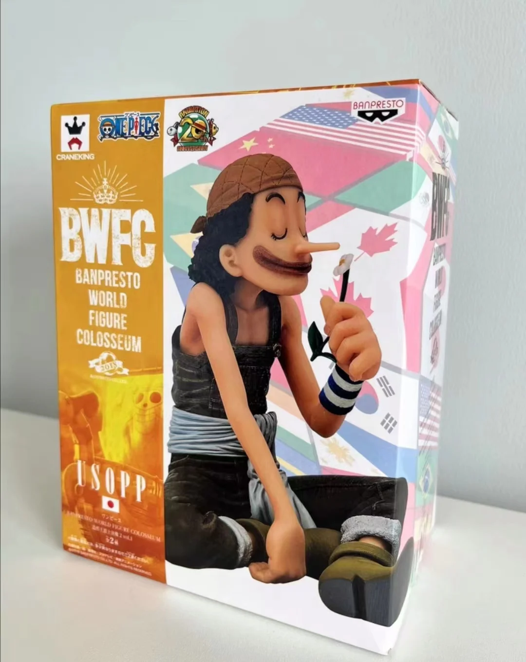 In Stock 100% Original Banpresto BWFC The Top War 2 Vol.1 Usopp PVC Action Figure Boxed Model Collection Model Toys for Boys
In Stock 100% Original Banpresto BWFC The Top War 2 Vol.1 Usopp PVC Action Figure Boxed Model Collection Model Toys for Boys
