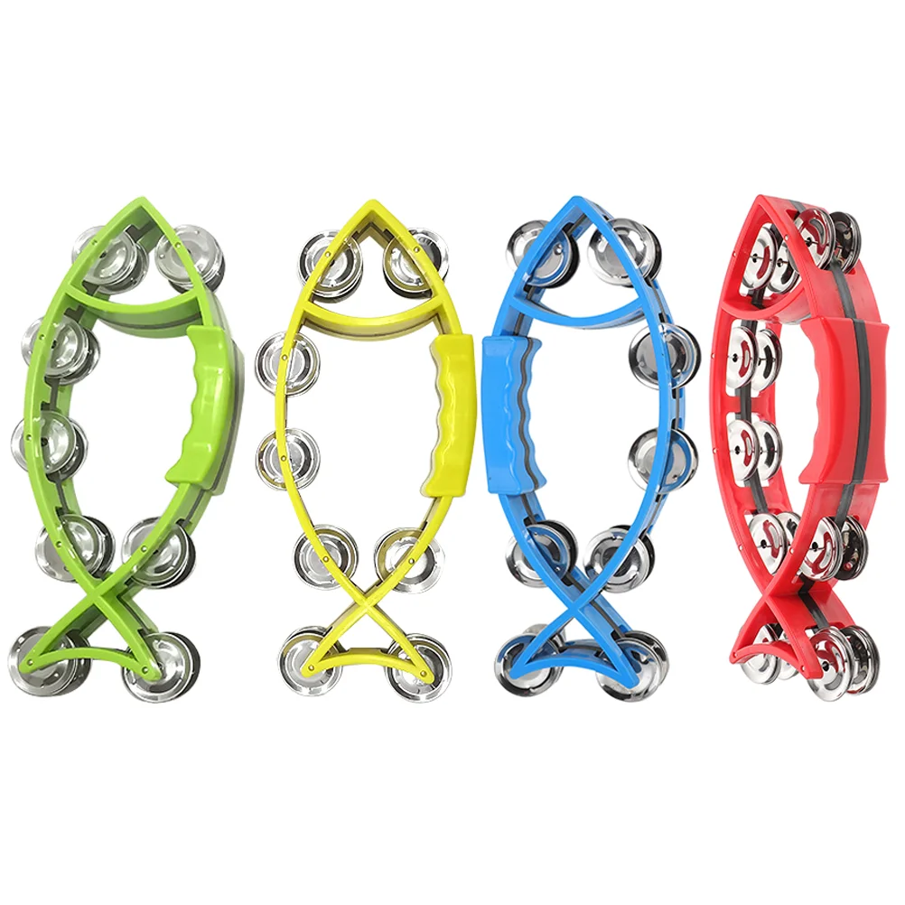 4 Pcs Hand Bell Funny Tambourine Plaything Handheld Tambourines Musical Party Props Interesting Plastic Toy Toddler
4 Pcs Hand Bell Funny Tambourine Plaything Handheld Tambourines Musical Party Props Interesting Plastic Toy Toddler