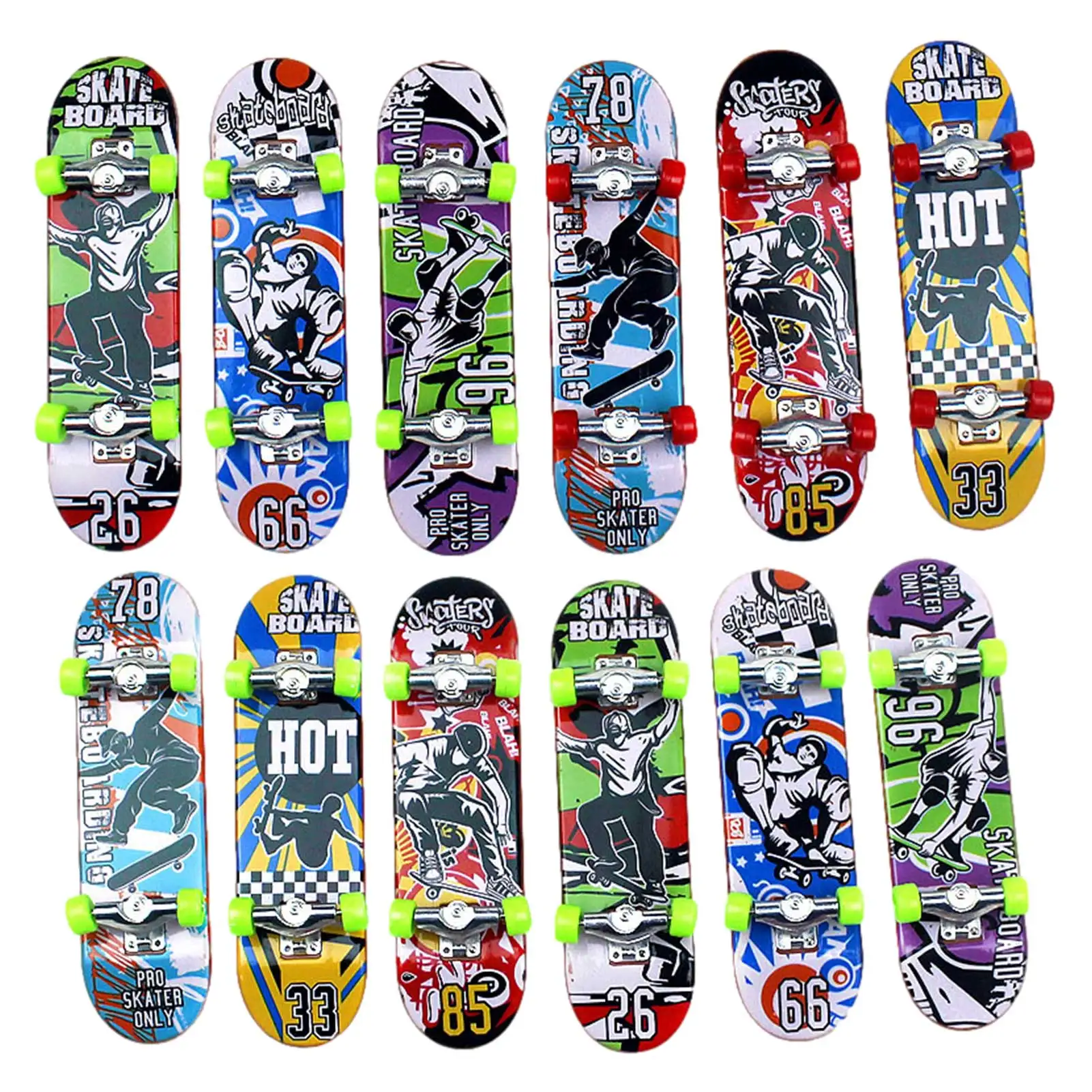 Children's Educational Fingerboard Toys Creative Fingertip Movement Mini Finger Skateboard Alloy Skate Kids Toy Random Color
Children's Educational Fingerboard Toys Creative Fingertip Movement Mini Finger Skateboard Alloy Skate Kids Toy Random Color