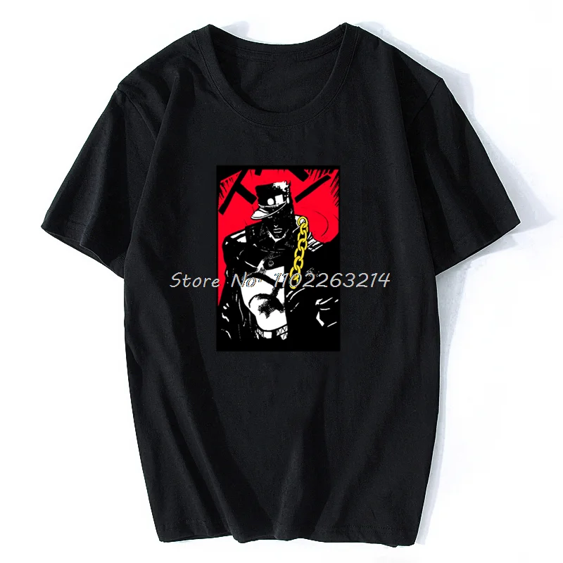 Jojos Bizarre Adventure T Shirt Anime T-Shirt Women Men Harajuku Manga Streetwear Cotton Hip-hop Hipster Tops Oversized
Jojos Bizarre Adventure T Shirt Anime T-Shirt Women Men Harajuku Manga Streetwear Cotton Hip-hop Hipster Tops Oversized