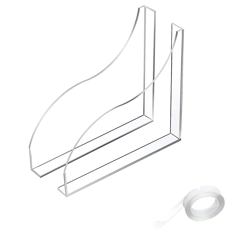 2Pcs Guard Bathtub Water Shower Tub Guards Corner Bathroom Essentials Guest Drip Baffle Splashing Sink Deflector Wash Basin Edge
2Pcs Guard Bathtub Water Shower Tub Guards Corner Bathroom Essentials Guest Drip Baffle Splashing Sink Deflector Wash Basin Edge