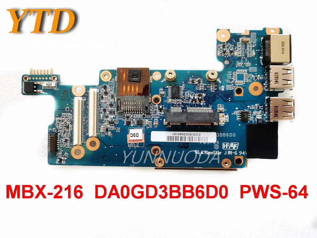 Original for SONY MBX-216 USB board MBX-216 DA0GD3BB6D0 PWS-64 tested good free shipping
Original for SONY MBX-216 USB board MBX-216 DA0GD3BB6D0 PWS-64 tested good free shipping