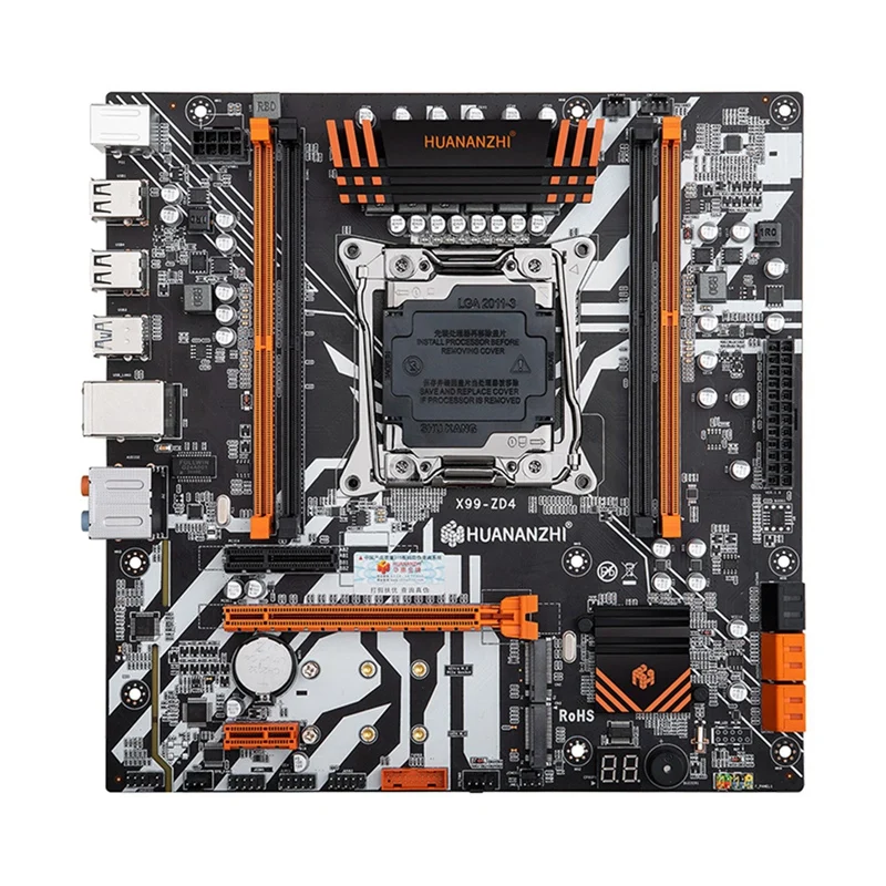 HUANANZHI X99 ZD4 X99 Motherboard Supports LGA 2011-3 All Series DDR4 RECC M.2 PCI-E NVME NGFF M ATX Server Motherboard
HUANANZHI X99 ZD4 X99 Motherboard Supports LGA 2011-3 All Series DDR4 RECC M.2 PCI-E NVME NGFF M ATX Server Motherboard