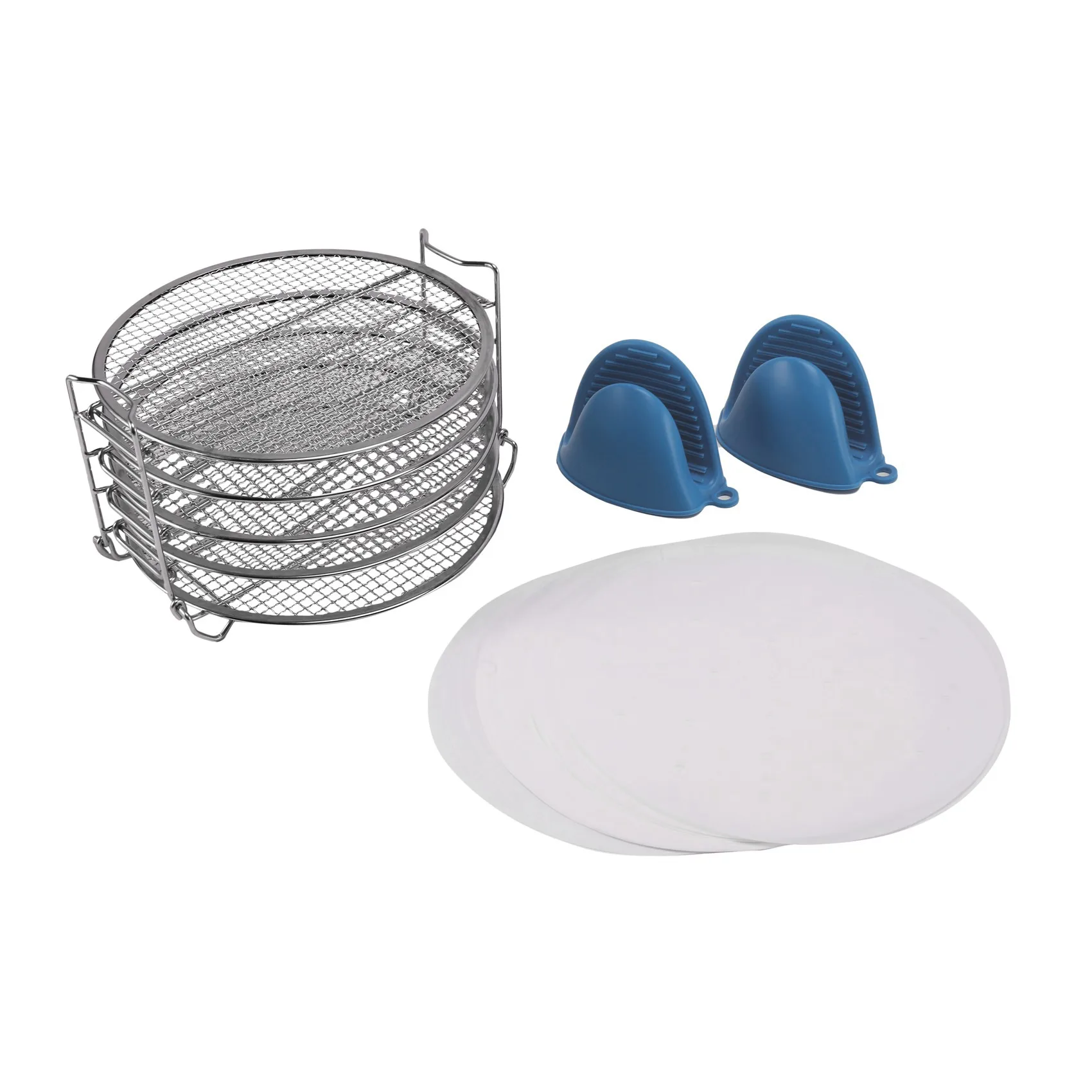 5 Tier Dehydrator Stand for Ninja Foodi Pressure Cooker and Air Fryer, Stainless Steel Dehydrator Rack(6.5/8 Qt)
5 Tier Dehydrator Stand for Ninja Foodi Pressure Cooker and Air Fryer, Stainless Steel Dehydrator Rack(6.5/8 Qt)