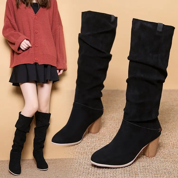 Long Tube Shoes Women's Boots Over The Knee Fashion Boots Winter Warm Pointed Toe Sexy Zipper Women Boots Comfort Female Shoes
Long Tube Shoes Women's Boots Over The Knee Fashion Boots Winter Warm Pointed Toe Sexy Zipper Women Boots Comfort Female Shoes