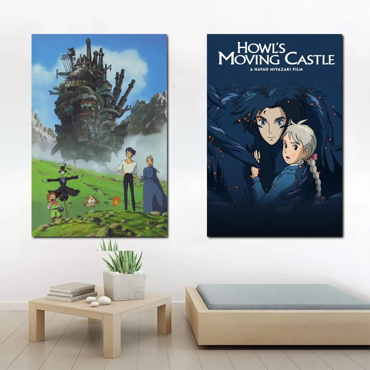 Howl Moving Castle Anime Movie Canvas Art Poster and Wall Art Picture Print Modern Family bedroom Decor Posters
Howl Moving Castle Anime Movie Canvas Art Poster and Wall Art Picture Print Modern Family bedroom Decor Posters