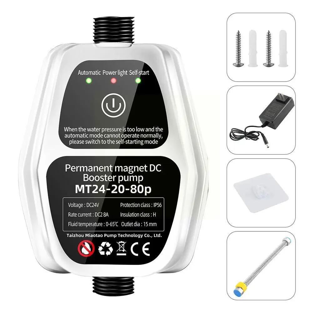 Silent Automatic Pressure Booster Pump Tap Water Pipeline Booster Pressure Mute Water Heater Pressurized Shower Bath Water Y2H2
Silent Automatic Pressure Booster Pump Tap Water Pipeline Booster Pressure Mute Water Heater Pressurized Shower Bath Water Y2H2