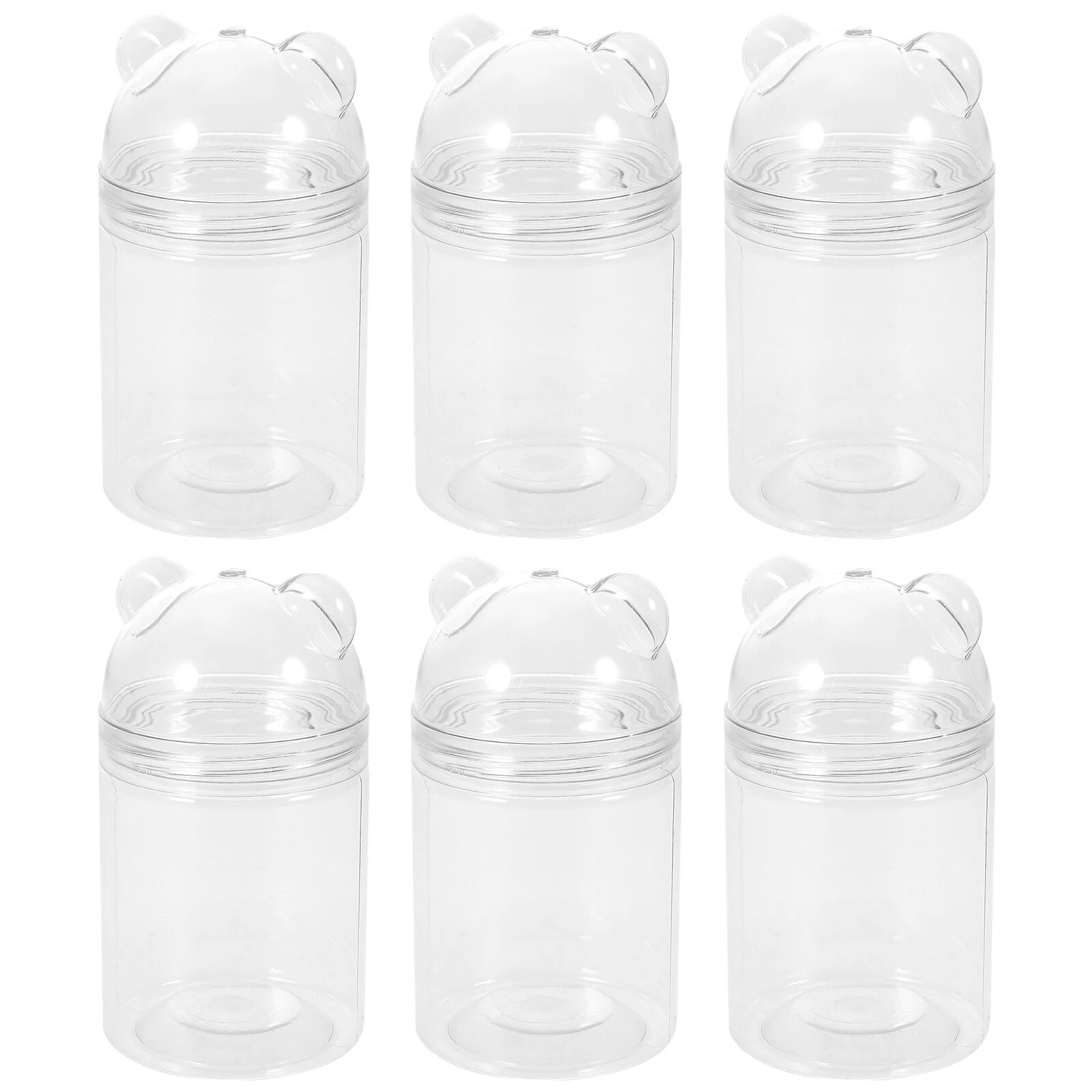 6 Pcs Cylinder Tank Dried Fruit Jar Candy Storage Holder Kids Snack Containers Bottle Canisters Dry Plastic Cookie Food
6 Pcs Cylinder Tank Dried Fruit Jar Candy Storage Holder Kids Snack Containers Bottle Canisters Dry Plastic Cookie Food