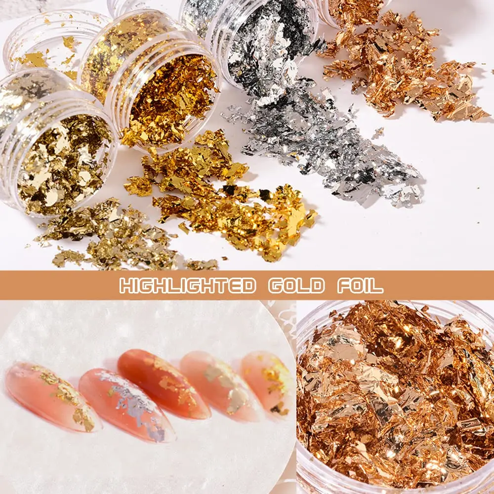 Boxed Foil Nail Art Set Glitter Nail Foil Paillette Chip Gold Silver Nail Foils Decorations For DIY Nails Supplies 8 Styles Foil
Boxed Foil Nail Art Set Glitter Nail Foil Paillette Chip Gold Silver Nail Foils Decorations For DIY Nails Supplies 8 Styles Foil