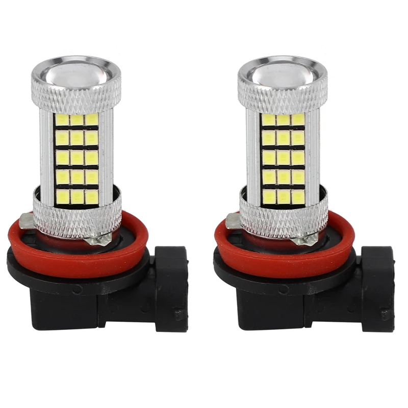 2Pcs H11 H8 H9 White 6000K 850Lm 2835 66SMD Auto LED Fog Lamp Day Time Running Light For Toyota Honda Hyundai Lexus
2Pcs H11 H8 H9 White 6000K 850Lm 2835 66SMD Auto LED Fog Lamp Day Time Running Light For Toyota Honda Hyundai Lexus