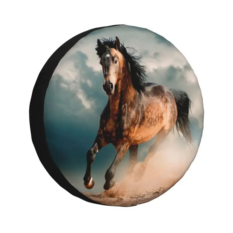 Чехол для запасной шины Running Horse для Prado Pajero Wrangler Jeep RV SUV Trailer, Защитные чехлы для автомобильных колес с животными 14 "15" 16"
Чехол для запасной шины Running Horse для Prado Pajero Wrangler Jeep RV SUV Trailer, Защитные чехлы для автомобильных колес с животными 14 "15" 16"