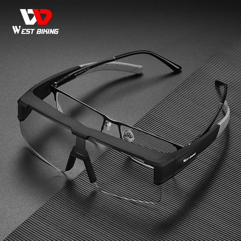 WEST BIKING Fit Over Myopia Glasses Polarized UV400 Goggles Bicycle Anti-Glare Photochromic Sunglasse for Driving, Fishing
WEST BIKING Fit Over Myopia Glasses Polarized UV400 Goggles Bicycle Anti-Glare Photochromic Sunglasse for Driving, Fishing