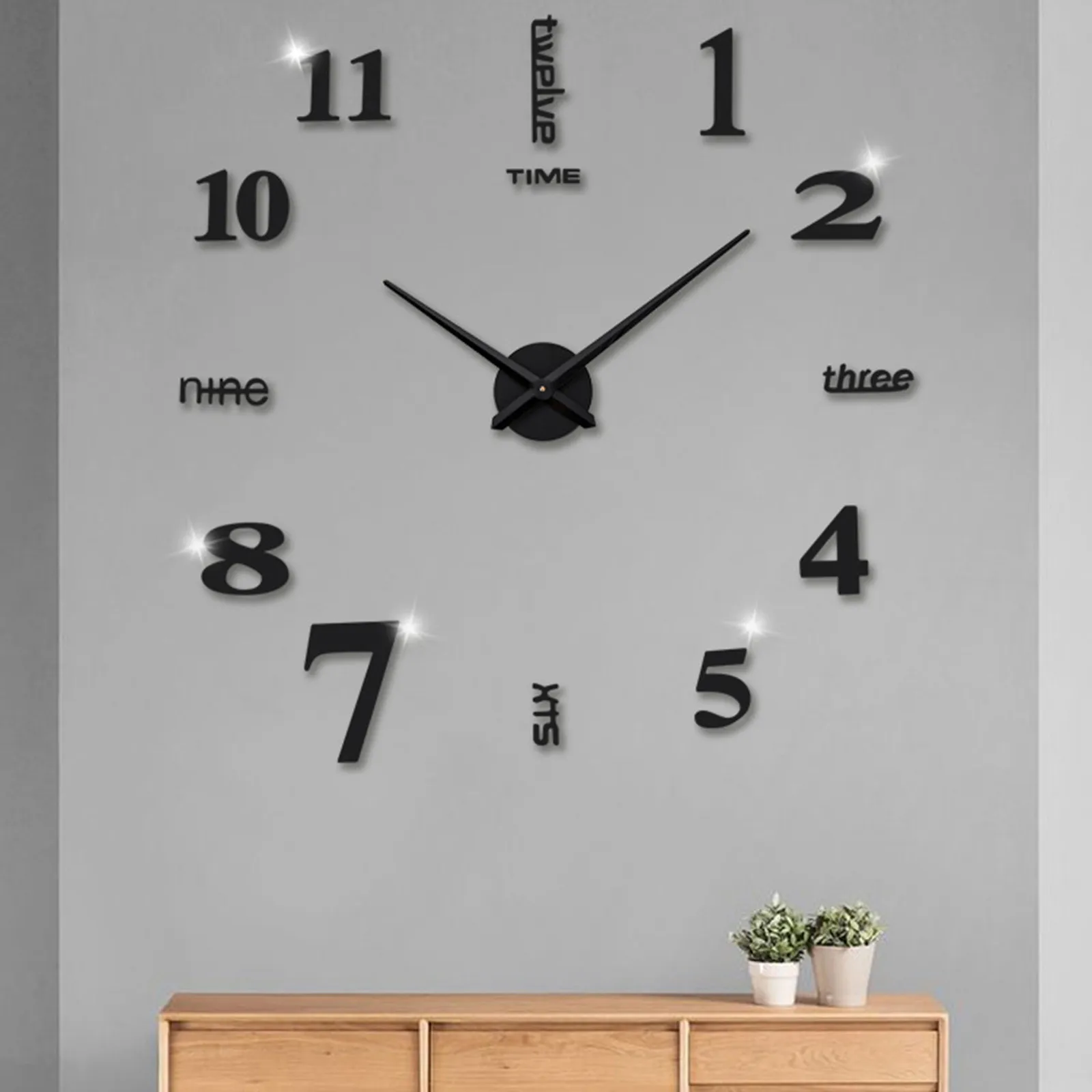 Large Wall Clock Digital Creative Wall Stickers Clocks 3D DIY Silent Modern For Home Living Room Bedroom Office Wall Decoration
Large Wall Clock Digital Creative Wall Stickers Clocks 3D DIY Silent Modern For Home Living Room Bedroom Office Wall Decoration