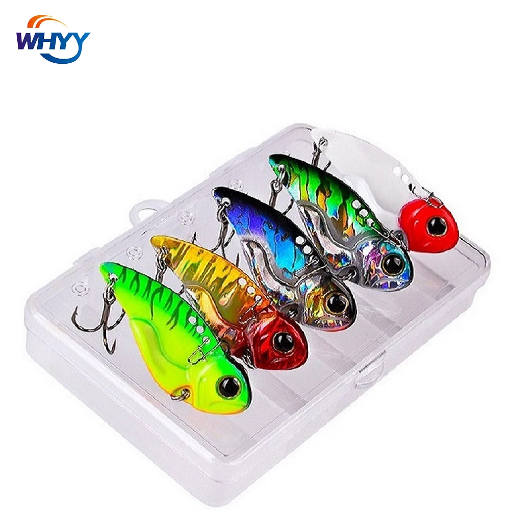 WHYY 5pcs Metal Vib Blade Lure Fishing Lures set Spinner Bait Sinking Vibration Artificial Sea Fishing Bass Diving Swivel kit
WHYY 5pcs Metal Vib Blade Lure Fishing Lures set Spinner Bait Sinking Vibration Artificial Sea Fishing Bass Diving Swivel kit