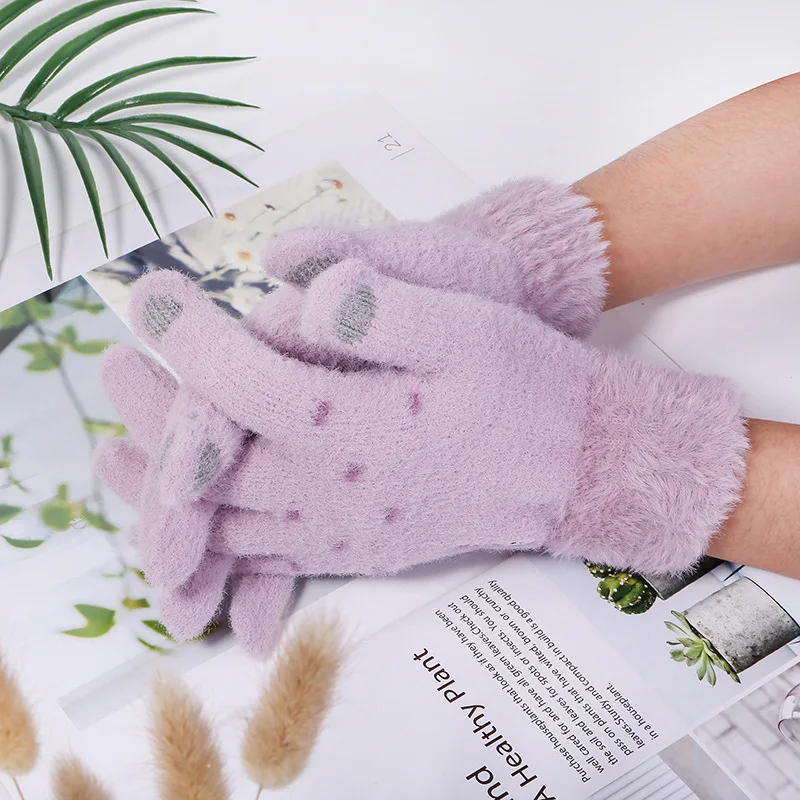 Winter Warm Soft Furry Women Girls Full Fingers Screen Gloves Lovely Snowman Embroidery Mittens Crochet Glove Gift
Winter Warm Soft Furry Women Girls Full Fingers Screen Gloves Lovely Snowman Embroidery Mittens Crochet Glove Gift
