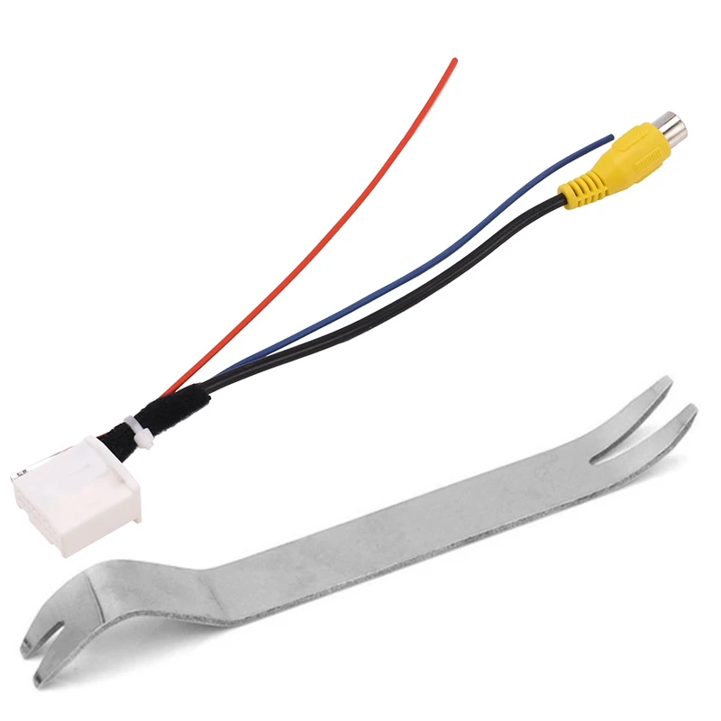 1 Pcs Car Removal Pry Door Trim Dashboard Repair Tool & 1 Pcs 16 Pin Car Rear View Camera Adapter Cable
1 Pcs Car Removal Pry Door Trim Dashboard Repair Tool & 1 Pcs 16 Pin Car Rear View Camera Adapter Cable