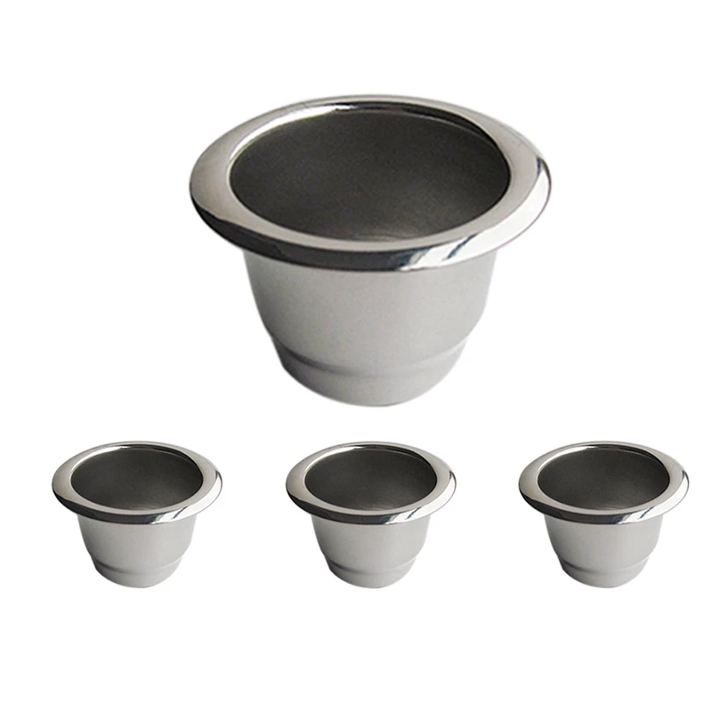 8Pcs For Nespresso Stainless Steel Refillable Coffee Capsule Coffee Filter Reusable Coffee Pod Reusable Cafe Machine DIY
8Pcs For Nespresso Stainless Steel Refillable Coffee Capsule Coffee Filter Reusable Coffee Pod Reusable Cafe Machine DIY