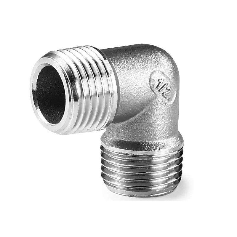 1/4"3/8"1/2" 3/4" 1" BSP Elbow 90 Degree Angled 304 Stainless Steel Male Threaded Pipe Fitting
1/4"3/8"1/2" 3/4" 1" BSP Elbow 90 Degree Angled 304 Stainless Steel Male Threaded Pipe Fitting
