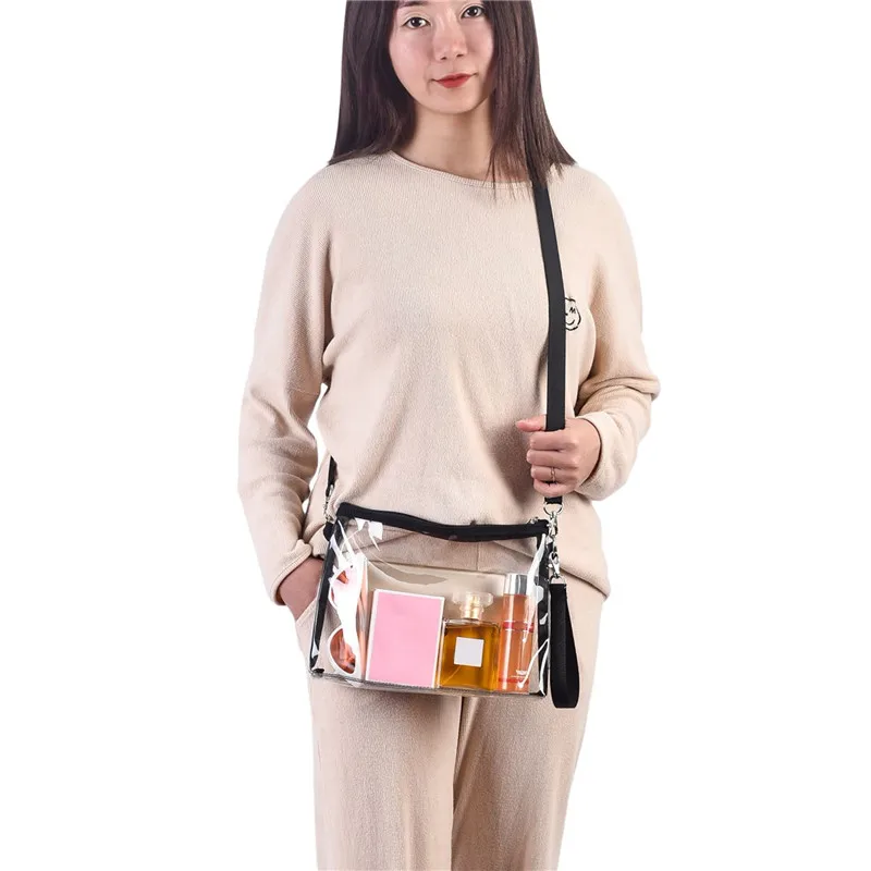 Casual PVC Transparent Clear Women Crossbody Bags Shoulder Bag Handbag Jelly Small Phone Bags With Card Holder For Ladies
Casual PVC Transparent Clear Women Crossbody Bags Shoulder Bag Handbag Jelly Small Phone Bags With Card Holder For Ladies