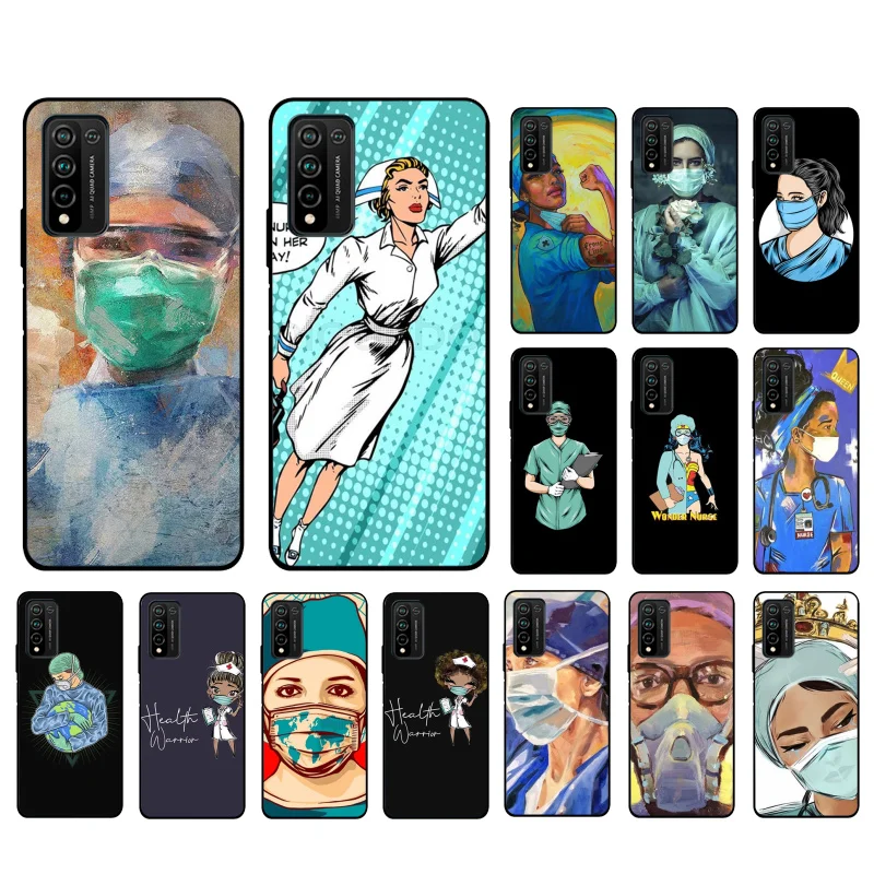 

Nurse Doctor Phone Case for Huawei Honor 50 10X Lite 20 7A 7C 8X 9X Pro 9A 8A 8S 9S 10i 20S 20lite 7X 10 lite