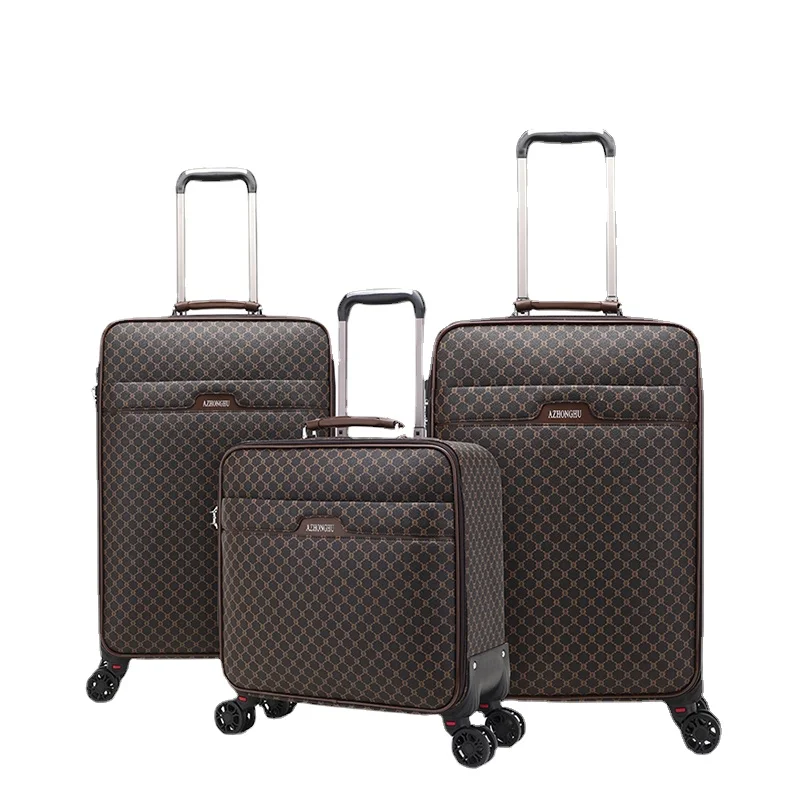 XQ High-value PVC Business Travel Suitcase Men Ins Trendy Fashion Trolley Case Small Ladies Student Luggage Set maletas de viaje
XQ High-value PVC Business Travel Suitcase Men Ins Trendy Fashion Trolley Case Small Ladies Student Luggage Set maletas de viaje