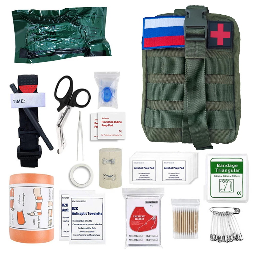46 Pcs Multi Functional Outdoor Camping Survival Tools Emergency Bag For Field Survival Tactical Camping First-Aid Supplies Bag
46 Pcs Multi Functional Outdoor Camping Survival Tools Emergency Bag For Field Survival Tactical Camping First-Aid Supplies Bag