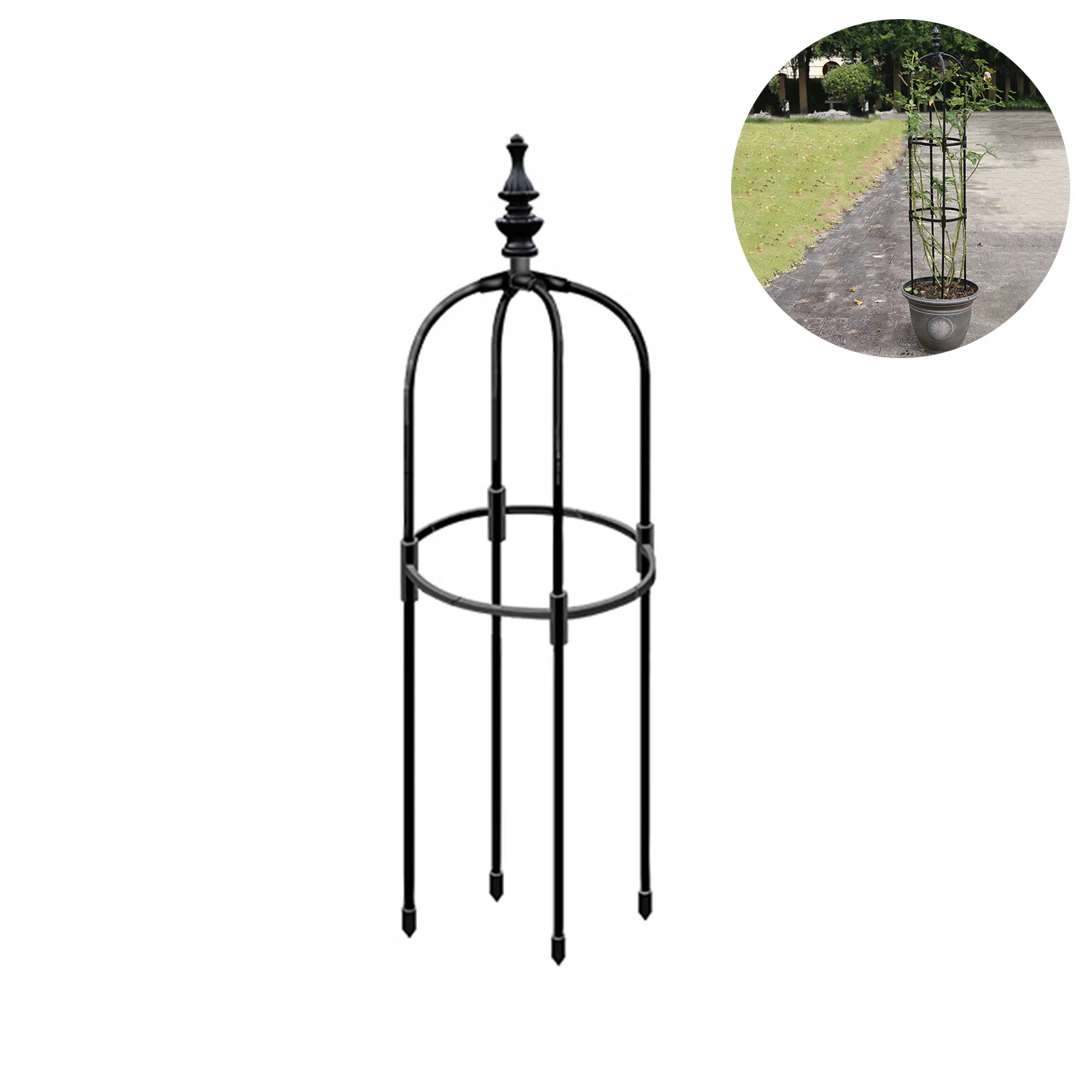Garden Trellis For Potted Plants Rustproof Sturdy Stainless Steel Trellis Plants Support Obelisk Trellis For Climbing Rose
Garden Trellis For Potted Plants Rustproof Sturdy Stainless Steel Trellis Plants Support Obelisk Trellis For Climbing Rose